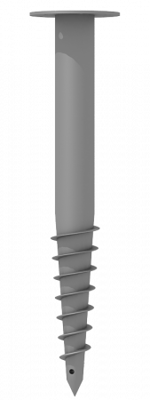 Винтовая свая. Грунт ГФ-021 - СВМ-F 89 (3) - 1000